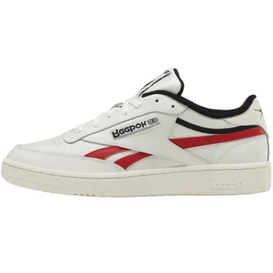 Reebok Club C Skateboarding Shoes Unisex Low-top White/Red/Blue