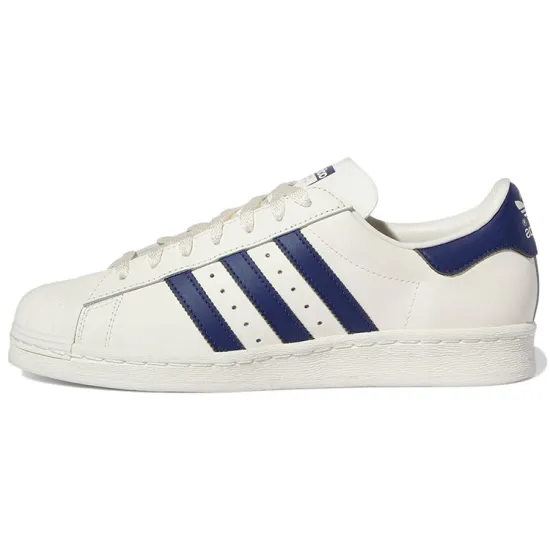 Adidas Superstar 82 White Dark Blue