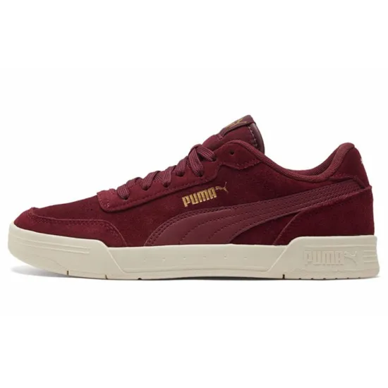 PUMA Caracal Skateboarding Shoes Unisex Low-top Burgundy