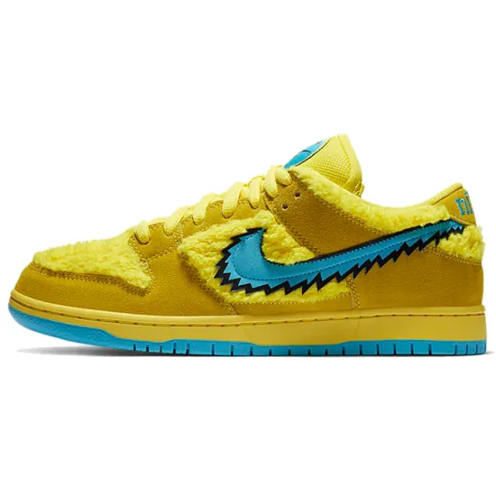 Nike SB Dunk Low Grateful Dead Bears Opti Yellow