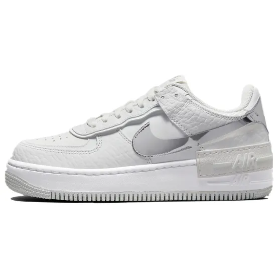 Nike Air Force 1 Shadow White Chrome Women's