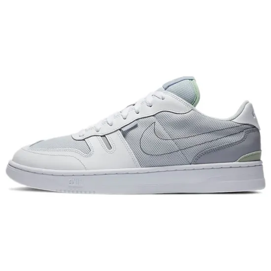 Nike Squash Type Skateboarding Shoes Men Low-top Gray/White