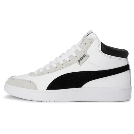 Puma Court Legend Mid 'White Black'