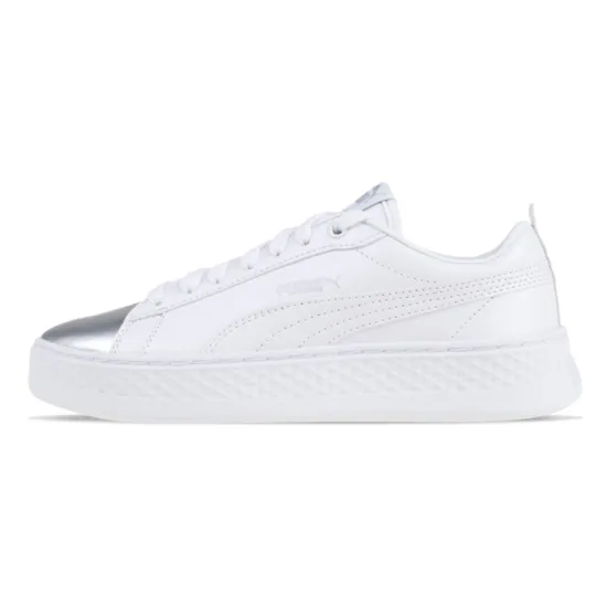 PUMA Smash Skateboarding Shoes Women's Low-top White