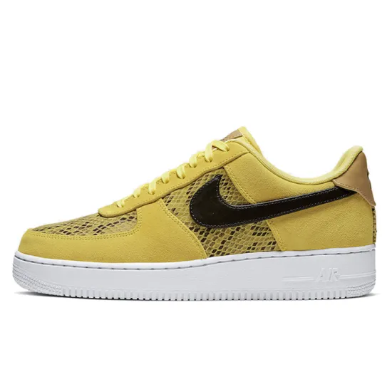 Nike Air Force 1 Low Yellow Snakeskin