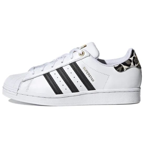 Adidas Superstar White Leopard Women's