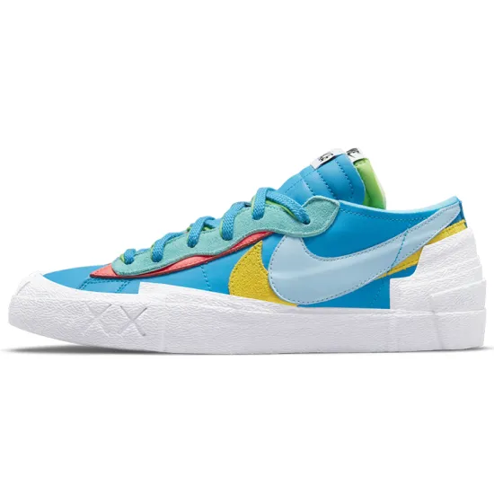 Sacai X KAWS X Nike Blazer Low Neptune Blue