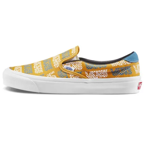Vans Slip-On OG 59 LX 'Logo Checkerboard - Golden Glow'