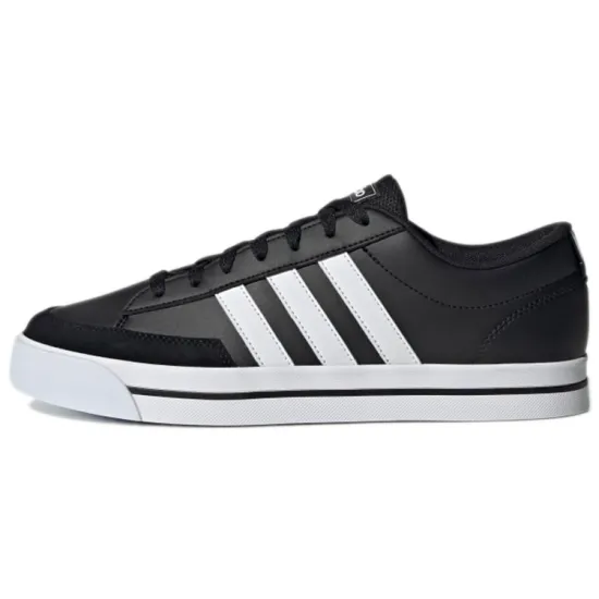 Adidas Neo Retrovulc Skateboard Shoes Men Low-Top Charcoal Black/Cloud White