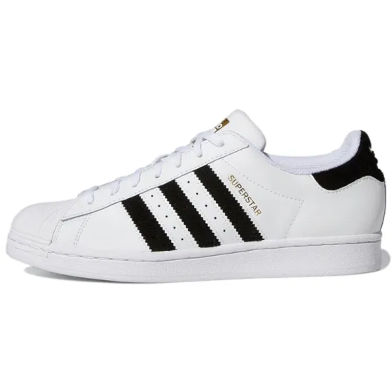 adidas originals Superstar Series Skateboarding Shoes Unisex Low-top White/Black