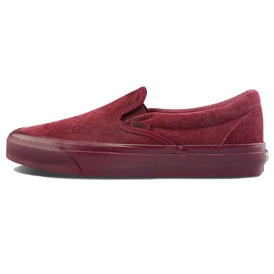 Vans Slip-On OG Classic 'Velvet Embroidery - Leopard Pomegranate'