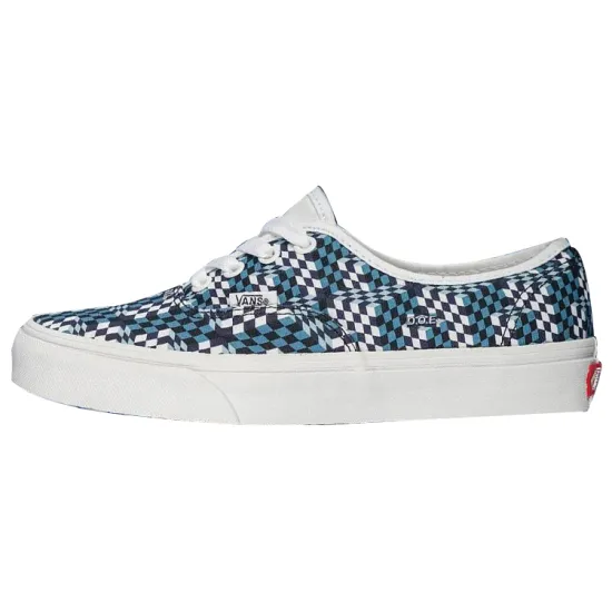 Vans Authentic Skateboarding Shoes Unisex Low-top White/Royal Blue/Fern Green