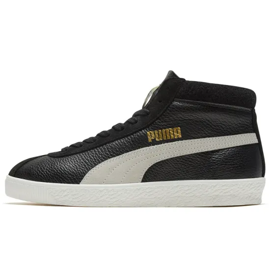 PUMA Basket '68 Mid Trainers 'Black White'