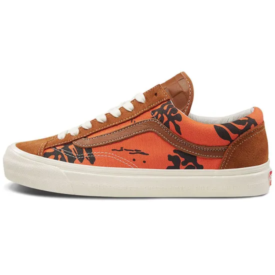 Vans Style 36 Modernica Orange Hawaiian Print