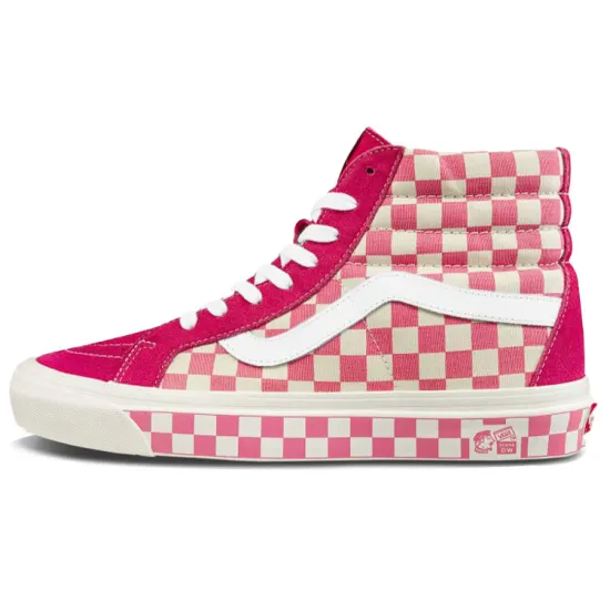 Vans Style 38 Skateboarding Shoes Unisex High-top White/powder