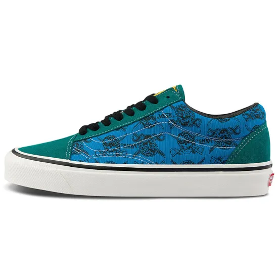Vans Style 36 Skateboarding Shoes Unisex Low-top Blue/Green/Black/Red