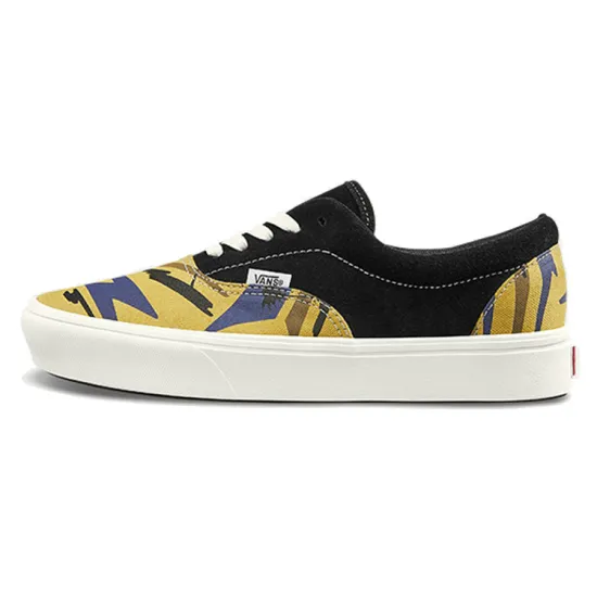 Vans Era Skateboarding Shoes Unisex Low-top Black/yellow