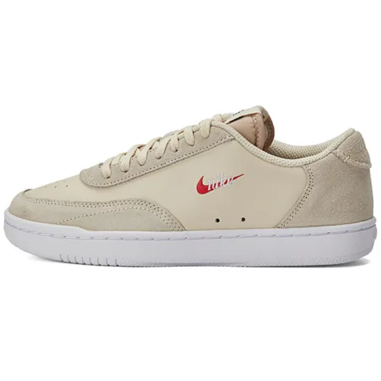 Nike Court Vintage Skateboarding Shoes Women's Low-top Light Brown