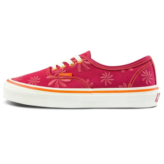 Vans Authentic Skateboarding Shoes Unisex Low-top Light Red
