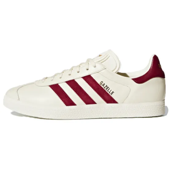 Adidas Originals GAZELLE Skateboard Shoes Unisex Low-top White/Red