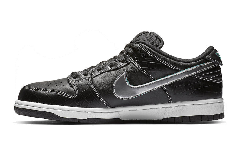 Diamond Supply Co. x Nike Dunk SB Low black 