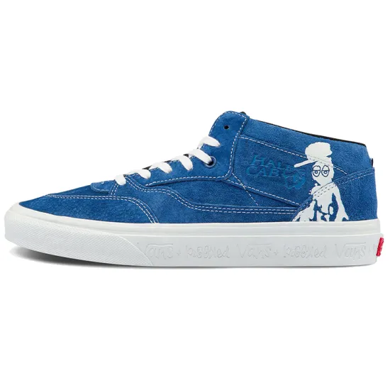 Vans Half Cab Krooked VCU By Natas For Ray Blue