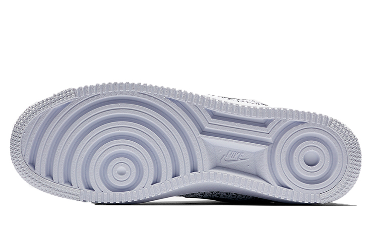 Nike Air Force 1 Flyknit 2 Black Pure Platinum - 5