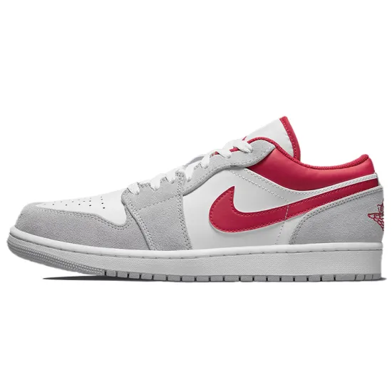 Jordan 1 Low SE Light Smoke Grey Gym Red