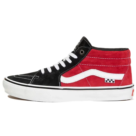 Vans Skate Grosso Mid Black Red White