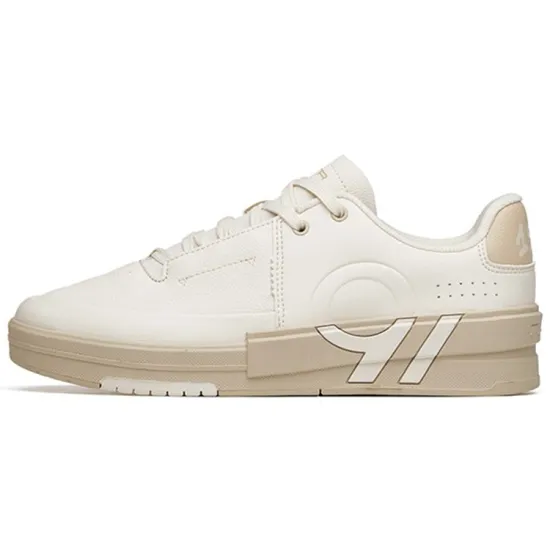 ANTA AT91 Skateboard Shoes Men Low-Top Muddy Sand Gray/Light Taupe Gray