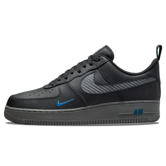 Nike Air Force 1 Low Black Royal Carbon Fiber