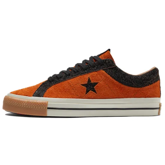 Converse One Star Skateboarding Shoes Unisex Low-top Sunset Orange