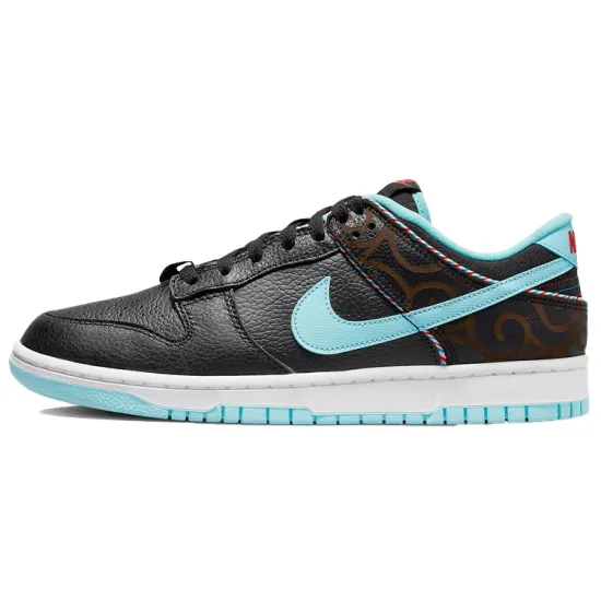 Nike Dunk Low SE Barber Shop Black