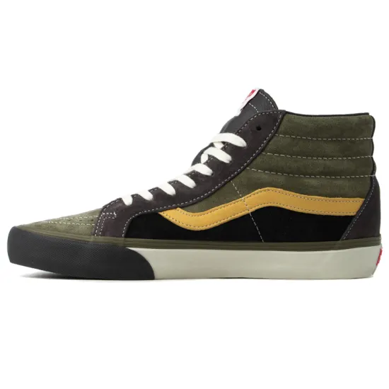 Vans SK8 Skateboarding Shoes Unisex High-top Military Green