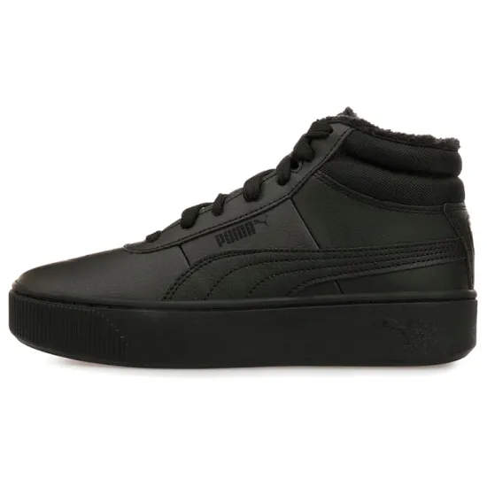 PUMA Vikky Stacked Mid Wtr Shoes Black Women's