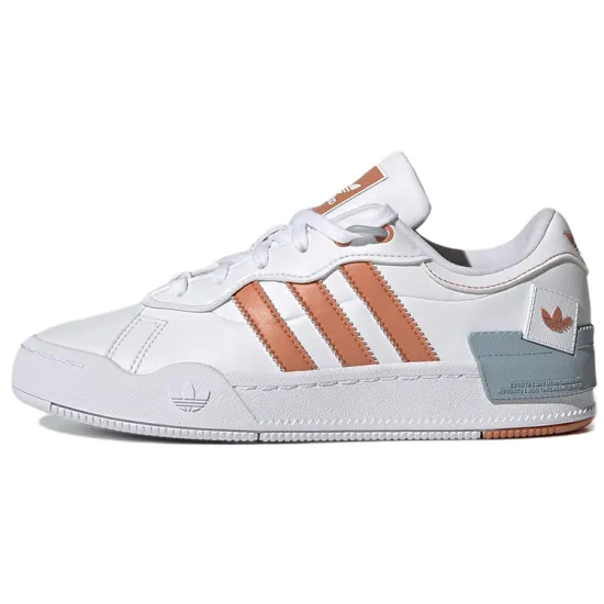 Adidas Originals Rey Galle Skateboard Shoes Women's Low-top White/orange
