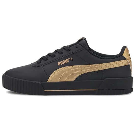 PUMA Carina Meta 20 'Black Team Gold' Women's