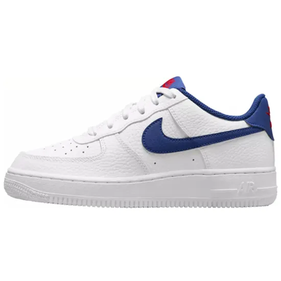Nike Air Force 1 Low White Deep Royal GS