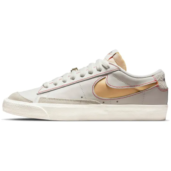 Nike Blazer Low 77 Light Bone Removable Swoosh