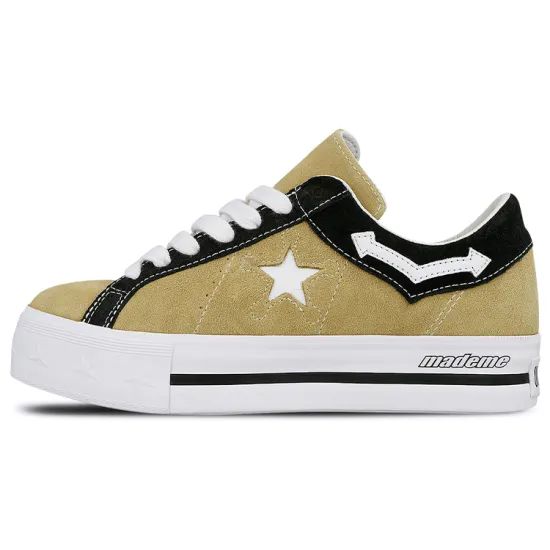 Converse One Star Platform Low MadeMe Brown Women's