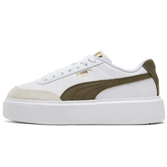 PUMA Oslo Maya Skateboarding Shoes Women's Low-top White/green