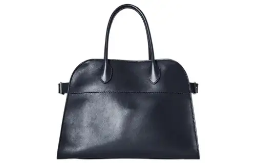 THE ROW Soft Margau Leather Shoulder Bag, Crossbody Bag, Handbag Women's Ocean