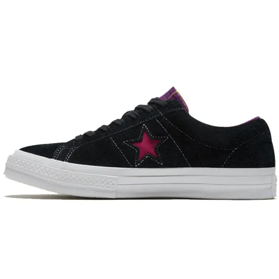 Converse One Star Skateboarding Shoes Unisex Low-top Black