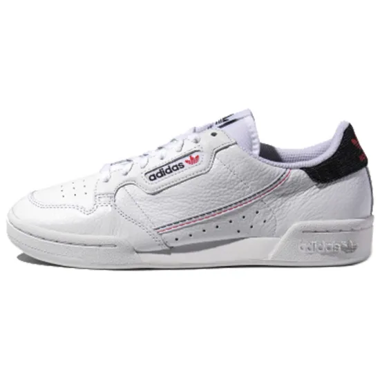 Adidas Originals Continental Skateboard Shoes Men Low-top White/Black/Red