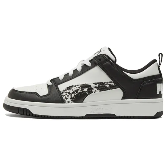 PUMA Rebound LayUp Low 'Black White Camo'