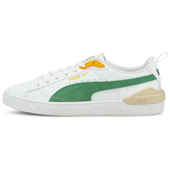 Puma Suede Bloc 'White Amazon Green'