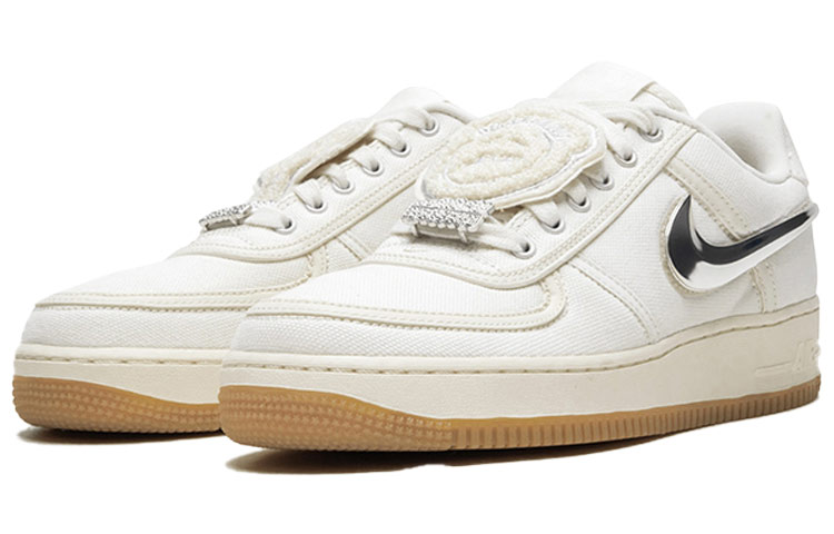 Nike Air Force 1 Low Travis Scott Sail - 3