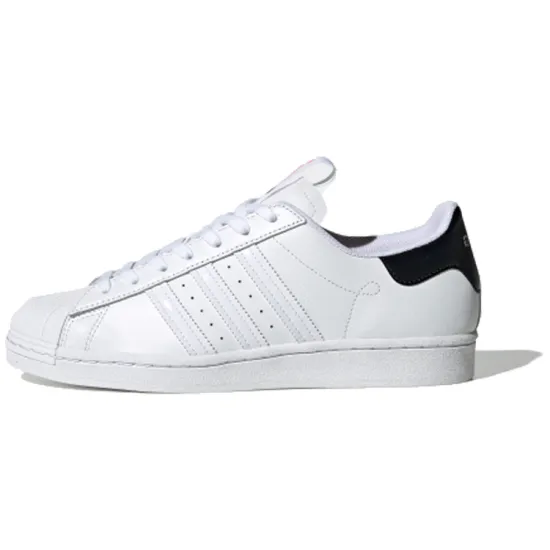 Adidas Originals Superstar Skateboarding Shoes Unisex Low-top White/Black