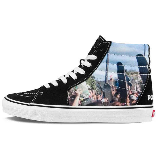 Vans Sk8 MOCA X Frances Stark X -Hi 'Poets On The Pyre III, 2015'