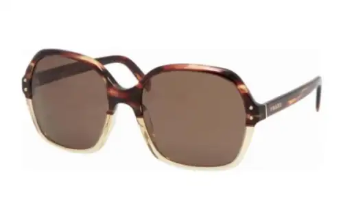 PRADA Square Sunglasses Unisex Tortoiseshell